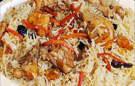 Afghani Chicken Pulao